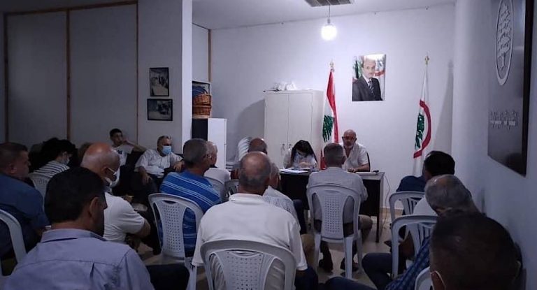 منسق جبيل في حزب “القوات اللبنانية” هادي مرهج يستكمل جولاته في القضاء