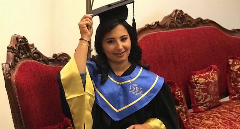 خاص – نجاح المحامية المتدرجة جميلة بولس سعادة في نقابة المحامين في بيروت.