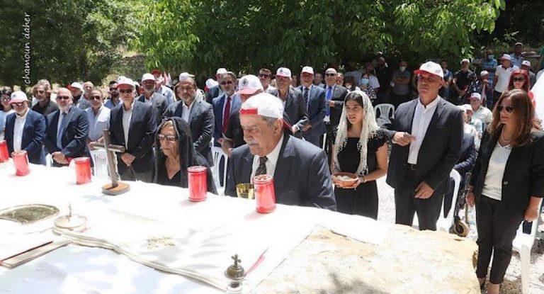 قداس عن راحة أنفس شهداء في إيليج