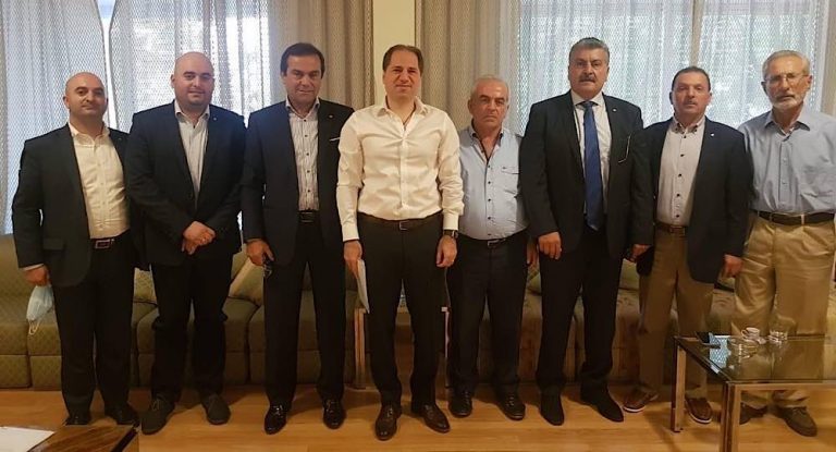 وفد من اللجنة التنفيذية لقسم المجدل الكتائبي زار الجميّل