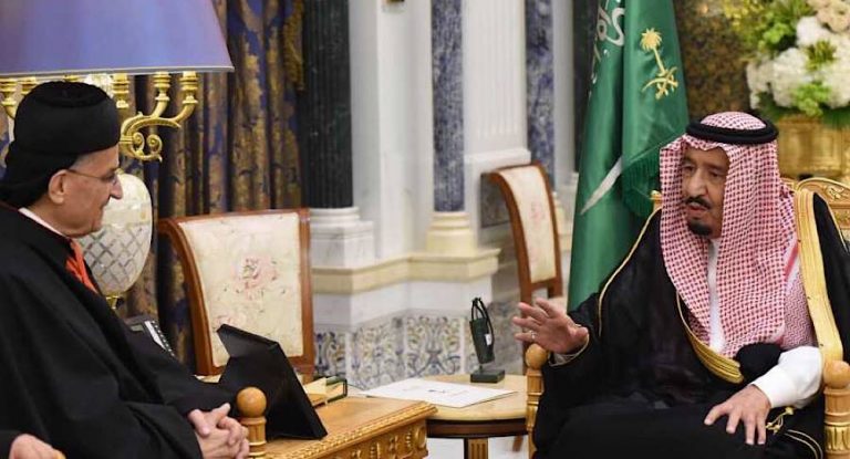 الملك سلمان للبطريرك الراعي: نعد اللبنانيين أهلنا ونعرف محبتهم للمملكة وشعبها