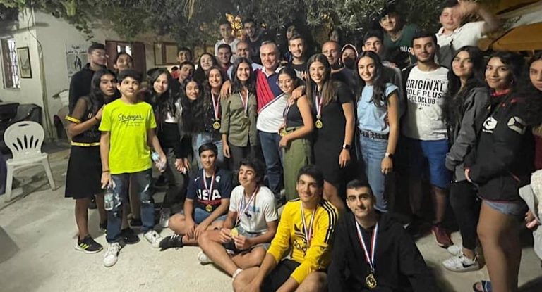 بلدية المزاريب وعرستا تستكمل نشاطاتها الرياضية .