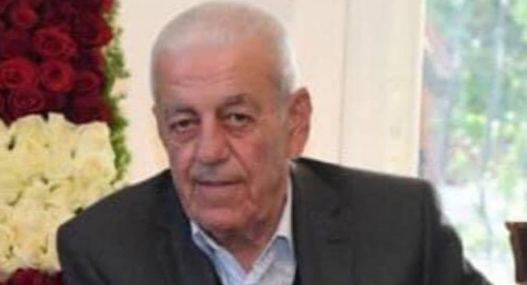 الدكتور نوفل نوفل ناعياً المربي الراحل الياس بديع عازار