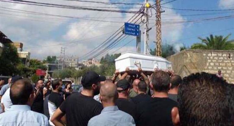 وصول جثمان جورج نعمة الى كفرعقا – الكورة