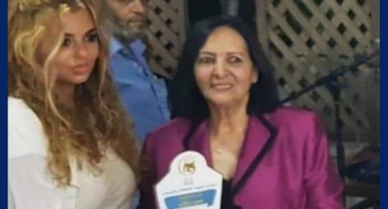 تكريم الاعلامية عبير بركات في الاردن