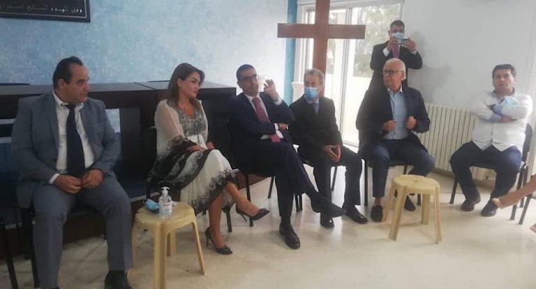 حفل استقبال على شرف وزير الشؤون الاجتماعية في معاد