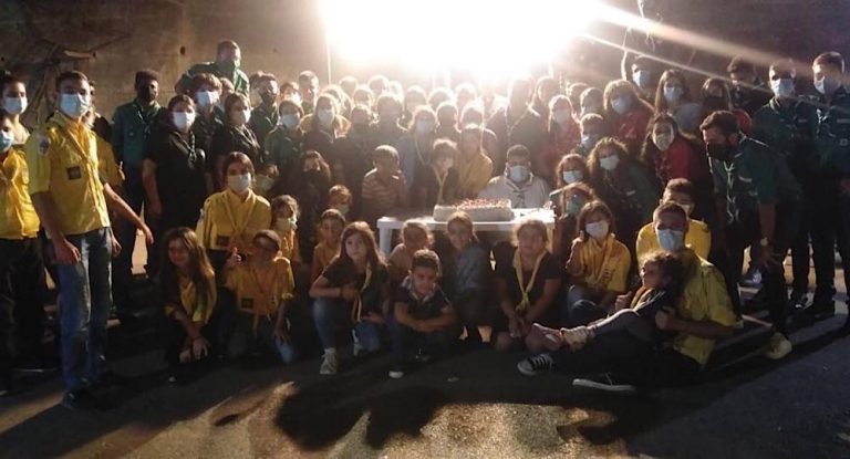 ‎فوج الصليب المقدس منطقة الحروف-جبيل في جمعية الكشاف الماروني يحتفل  بعيد الفوج