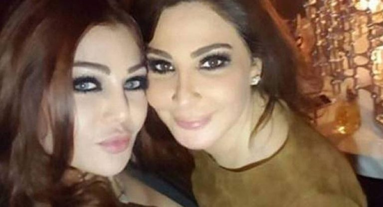 بالفيديو  – إليسا تفاجئ هيفا على المسرح بمناسبة عيد ميلادها!