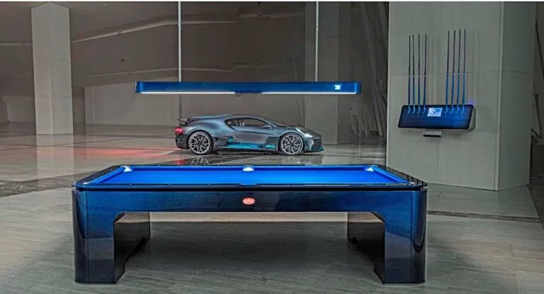 أول طاولة بلياردو من بوغاتي باتت جاهزة للتسليم – والسعر 293 ألف دولار على الأقل