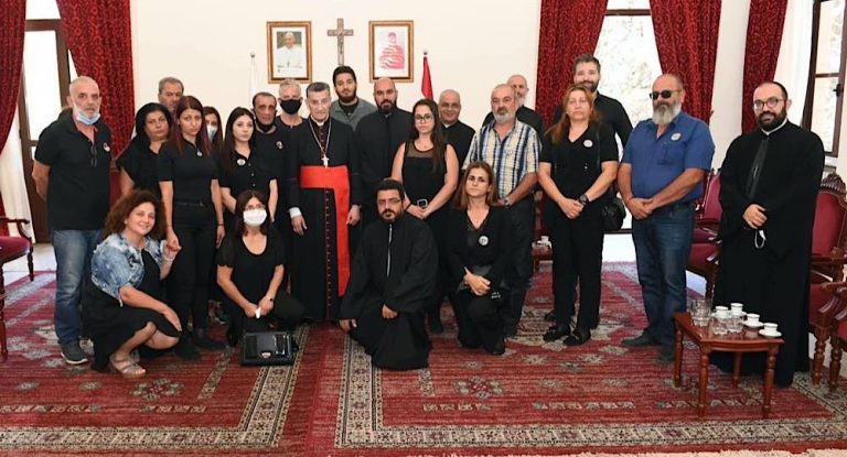 الراعي يستقبل وفداً من أهالي ضحايا وشهداء مرفأ بيروت