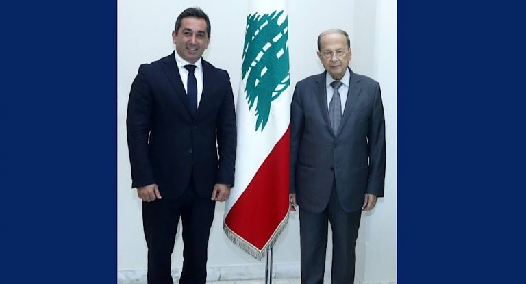 امين سر مجلس قضاء جبيل في التيار مروان ملحمة يزور الرئيس عون في بعبدا