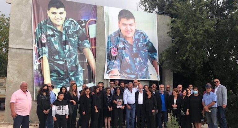 وقفة صلاة وتأمل لل “القوات” مشمش، تحيةً لروح الشهيد دجو نون