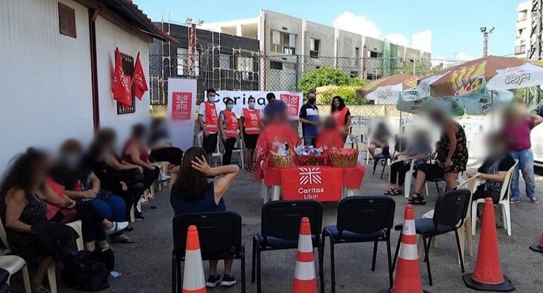 حملة لقص الشعر مجاناً ل٥٠ سيدة فيدكاريتاس إقليم جبيل