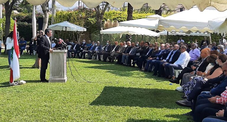 خاص – بالصور : أعنف هجوم من الحواط على الدولة خلال إطلاق مشروع النقل المشترك النموذجي في جبيل