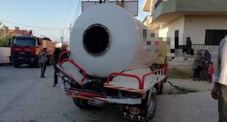 بالصورة- انفجار صهريج غاز في عكّار.. هل من إصابات؟!