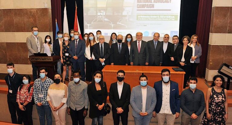 جامعة الروح القدس تختتم مشروع تمكين الطلاب وتطلق الهيئة الطلابية الوطنية