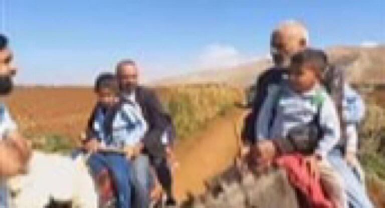 بالفيديو: تلاميذ لبنان.. “عالحمير”