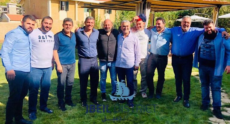 خاص-غداء يجمع النائب زياد الحواط والقاضي بيتر جرمانوس في العاقورة .