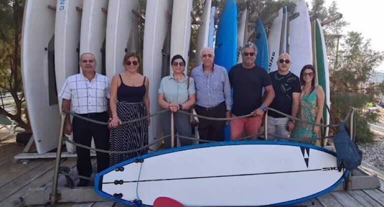 القصيفي زار النادي اللبناني لليخوت في البترون