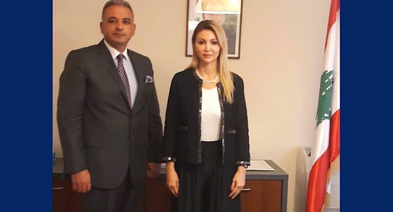 د.دارينا صليبا أبي شديد تزور وزير الثقافة