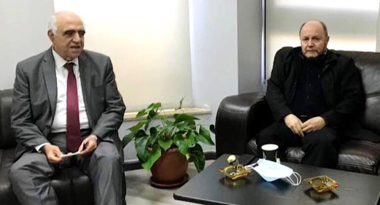 لقاء جمع رئيس الإتحاد العمالي العام ونقيب محرري الصحافة اللبنانية
