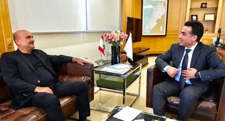 أبي رميا يلتقي وزير الأشغال العامة والنقل للبحث في مواضيع الساعة