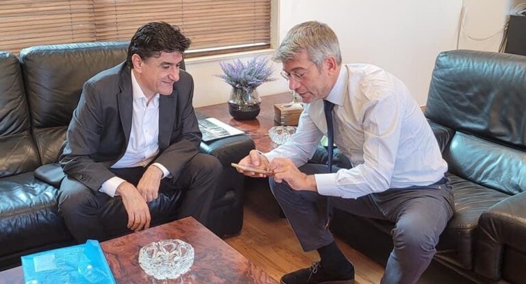 طوني ميشال عيسى يلتقي وزير الطاقة ويثني على  خبرته