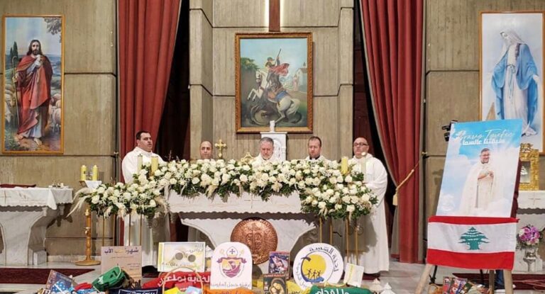 المطران عون ترأس قداساً إلهيّاً عن راحة نفس المونسينيور بو هدير