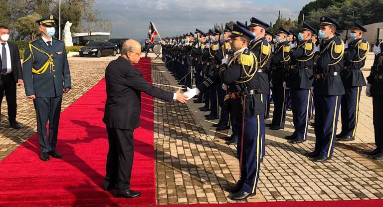 عاجل-وصول رئيس الجمهورية الى بكركي