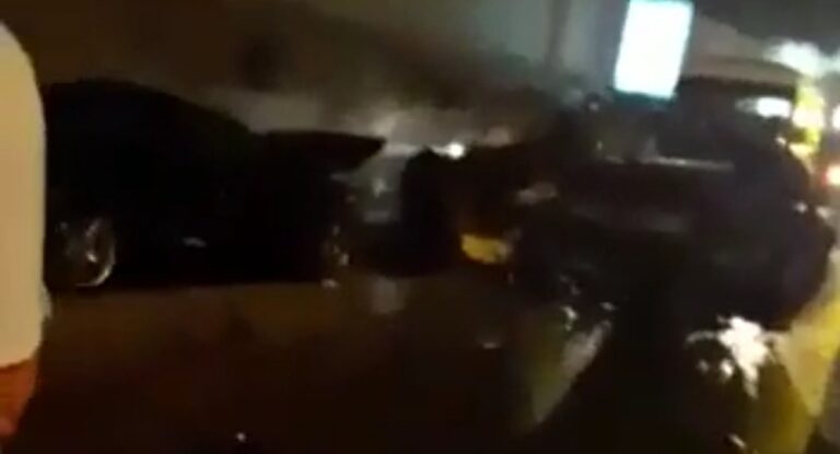 خاص – بالفيديو – حادث مروّع على طريق المطار؟