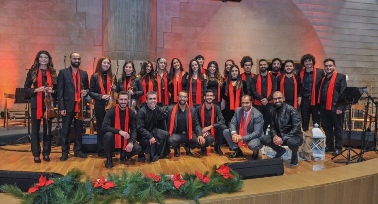 أمسية ميلادية في جامعة الروح القدس أحياها طلاب كليّة الموسيقى والفنون المسرحية