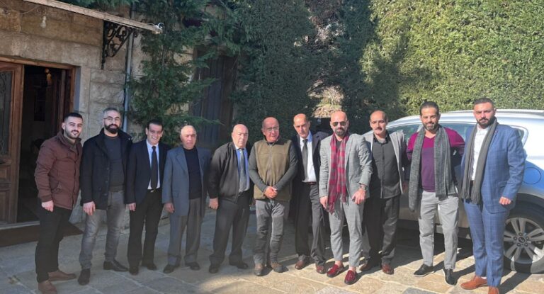 خاص – بالصورة المقداد في زيارة لسعيد بمناسبة الأعياد