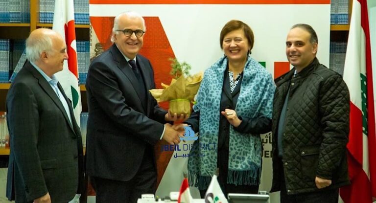 ‎خاص-المهندس إيلي جبرايل يستقبل المنسقة الخاصة للأمم المتحدة في لبنان : تأكيد على التعاون لصون الهوية اللبنانية