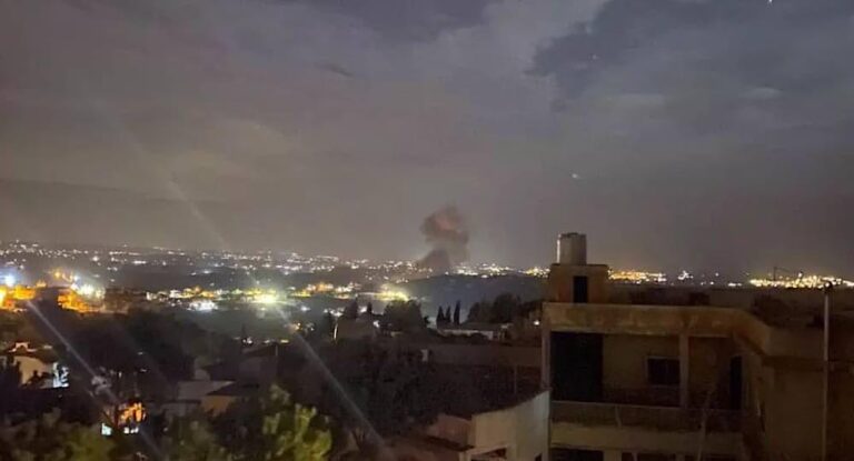 بالفيديو – إنفجار كبير يهزّ الجنوب