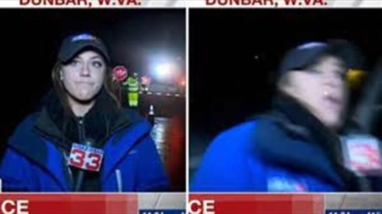 بالفيديو – مراسلة تتعرّض لحادث صدم مباشرة على الهواء… وتنجو بأعجوبة