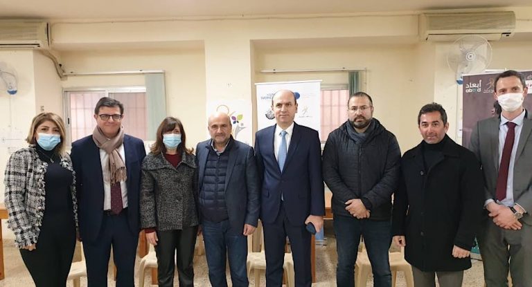 ابي رميا والوفد الفرنسي يطّلعان على حاجات مركز الخدمات الإنمائية في جبيل