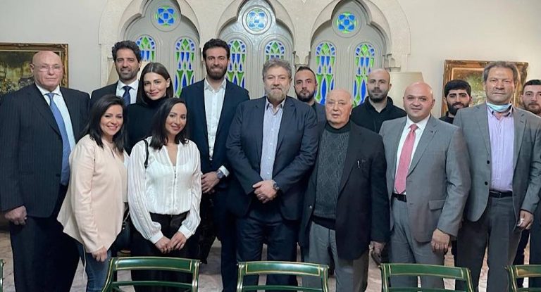 لقاء ناجح جداً لنعمة افرام مع أمير المقداد