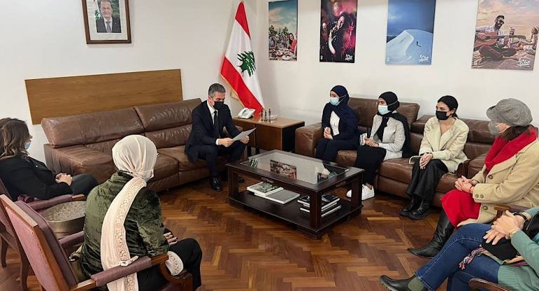 نصّار التقى وفد خرّيجي قسم الإرشاد السياحي في الجامعة اللبنانية