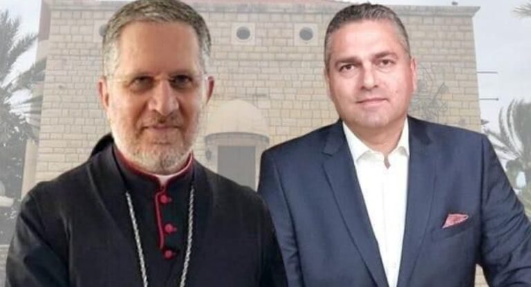 أبي خليل في زيارة للمطران عون لمعايدته بعيد مار مارون وإطّلاعه على أجواء ترشّحه للإنتخابات النيابية