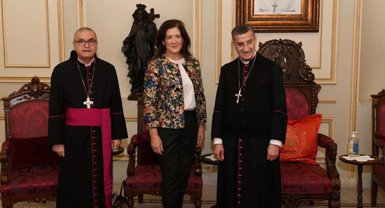 الراعي يستقبل السفيرة الأميركية