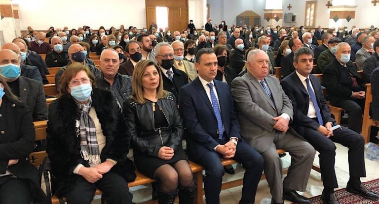 بالصور-احتفال بإطلاق اسم  رئيس البلدية الراحل المهندس شارل باسيل على أحد شوارع حالات