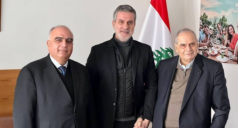 نصّار عرض أوضاع منطقة زوق مكايل مع نهاد نوفل وإيلي بعينو