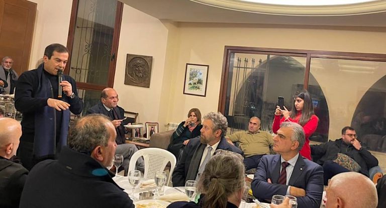 بالصور-صعيبي يولم على شرف المرشحين نعمة افرام والدكتور سليم الصايغ