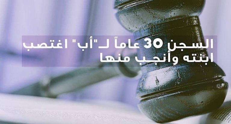 “مجرم” إغتصب إبنته وأنجب منها..إليكم التفاصيل