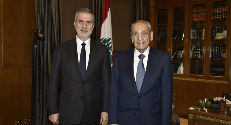 نصار بعد لقائه الرئيس برّي: نريد إنتخابات نزيهة وشفافة وموضوع الميغاسنتر أمر أساسي