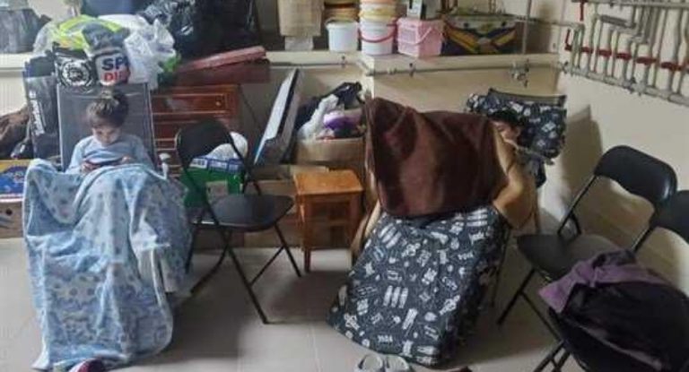 بالصّورة: أطفالٌ لبنانيّون في الملجأ في أوكرانيا    .