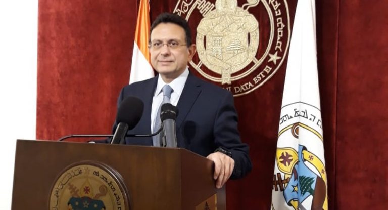 الخازن من بكركي: الاساءة الى بكركي هي اساءة للبنان