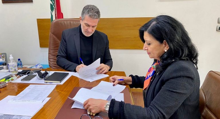 نصّار وقّع مذكّرة تفاهم بين وزارة السياحة وجمعية إنسان للبيئة والتنمية HEAD