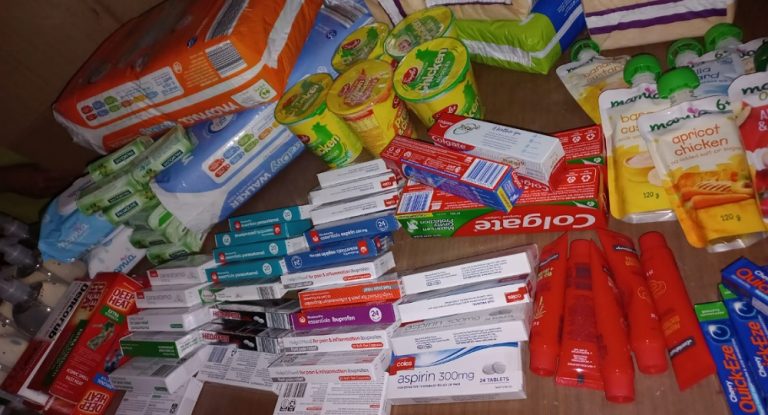 فوج الصليب المقدس منطقة الحروف يوزّع ٨٠٠ علبة دواء