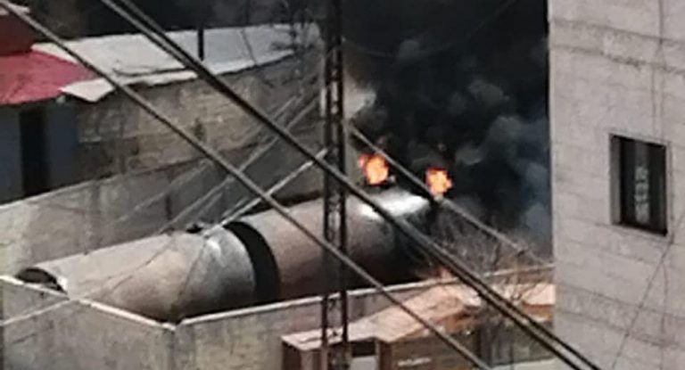 إنفجار خزّان للوقود في طرابلس